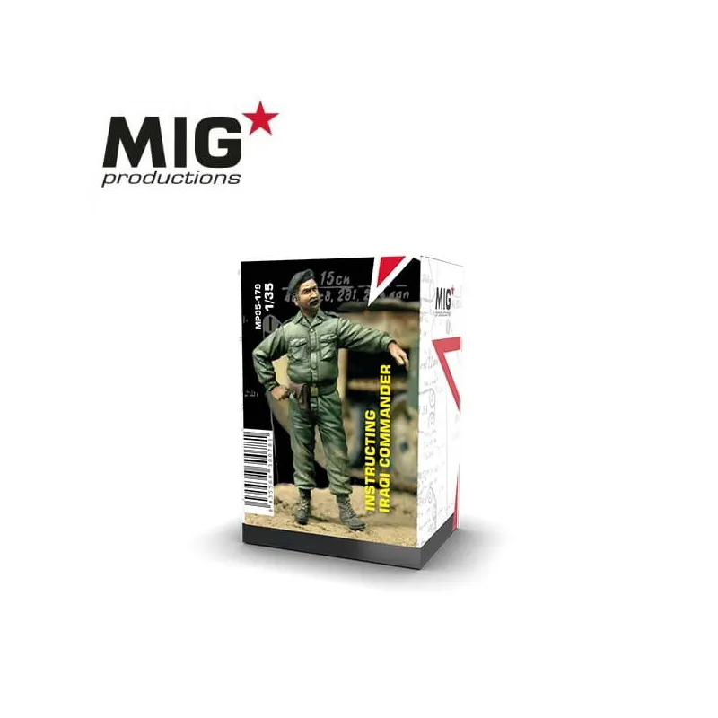 Commandant instructeur irakien. MIG PRODUCTIONS MP35-179
