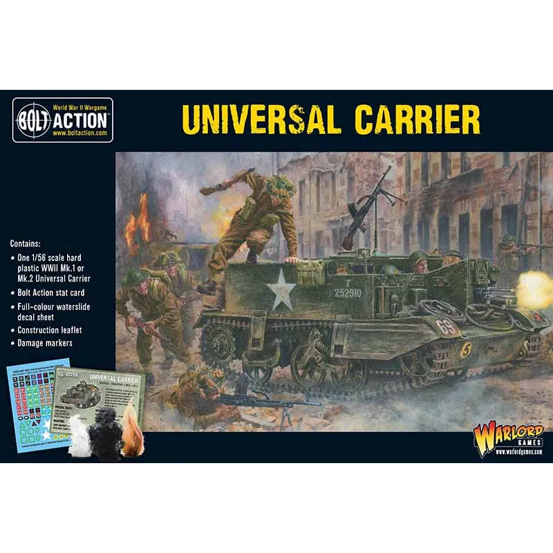Porte-bagages universel Bren. Bolt Action. WARLORD GAMES 402011008