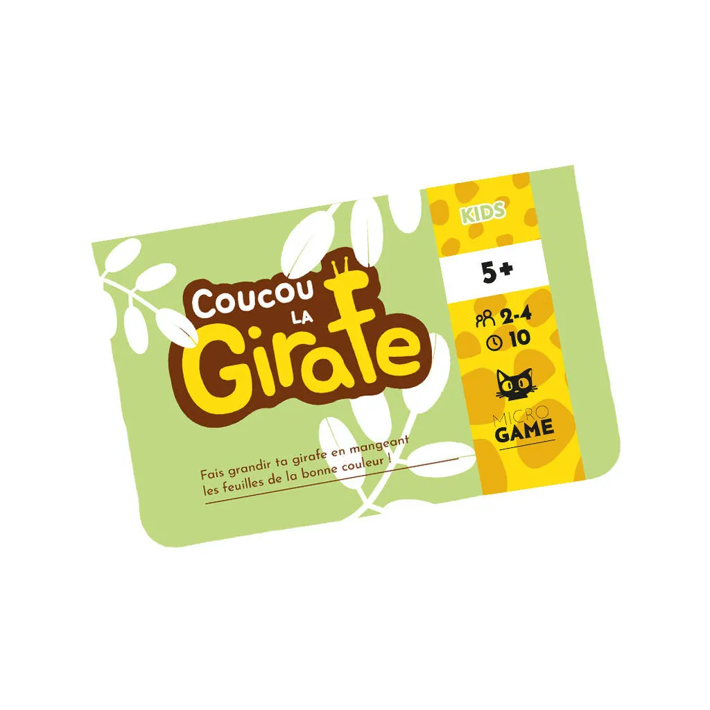 Coucou la Girafe (MicroGame 36)