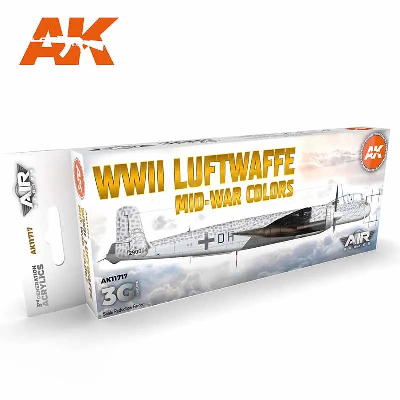 Couleurs de la Luftwaffe de la Seconde Guerre mondiale. AK INTERACTIVE AK11717