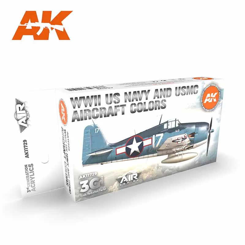 Couleurs de l’US Navy et de l’USMC de la Seconde Guerre mondiale. AK INTERACTIVE AK11729