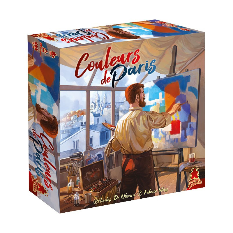 Couleurs de Paris – jeu de plateau - Mon Ludicaire