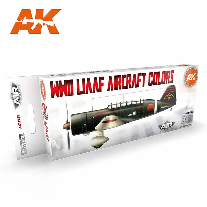 Couleurs des avions de l’IJAAF de la Seconde Guerre mondiale. AK INTERACTIVE AK11735