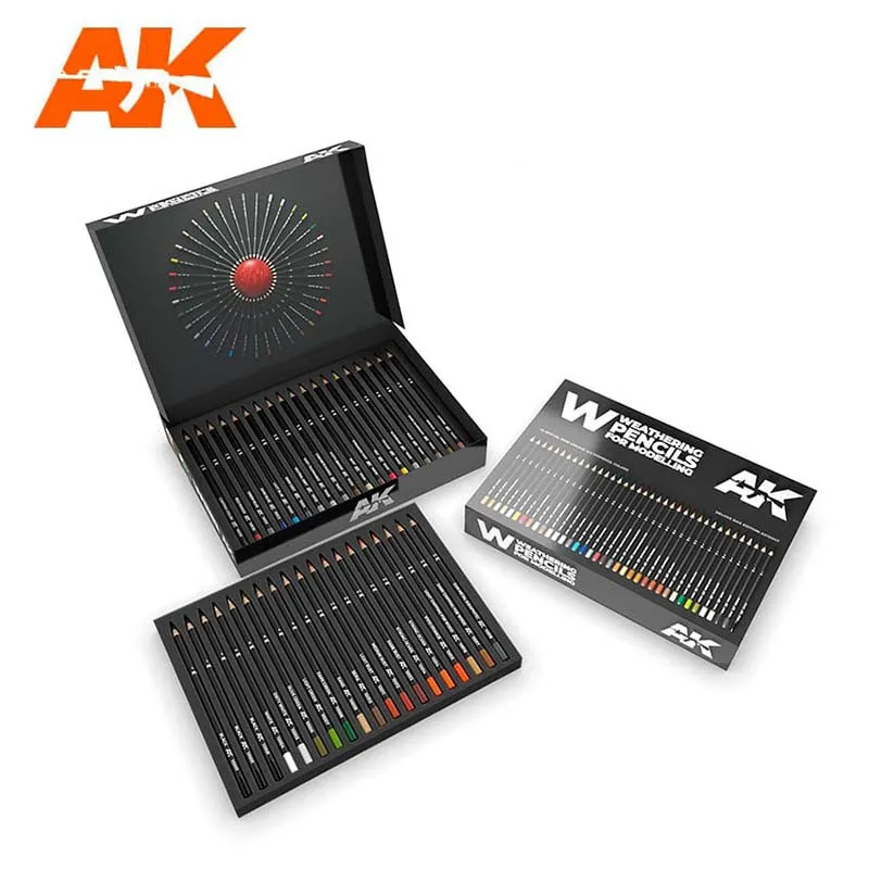 Coffret édition Deluxe : crayons aquarelle. AK INTERACTIVE AK10047