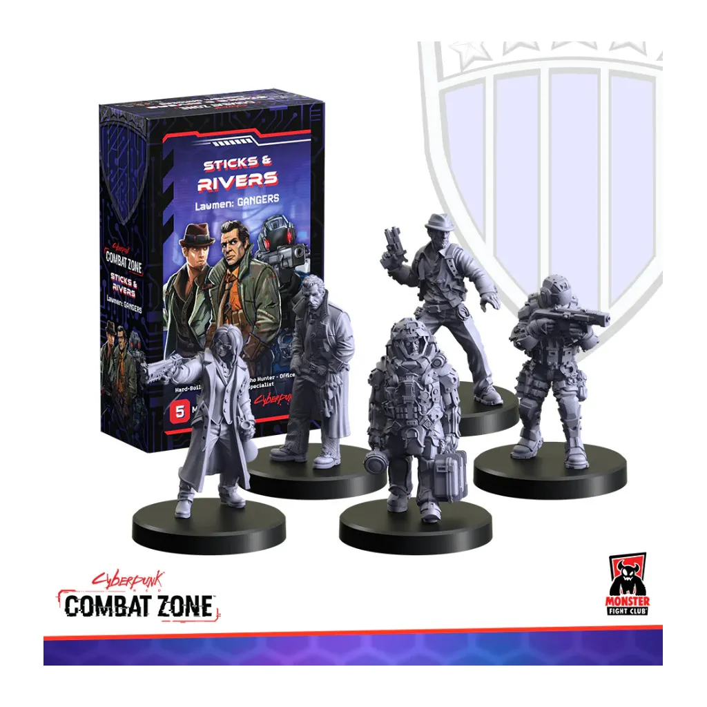 Cyberpunk RED - Combat Zone - Sticks & Rivers (Lawmen)