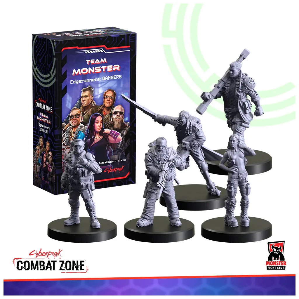 Cyberpunk RED - Combat Zone - Team Monster