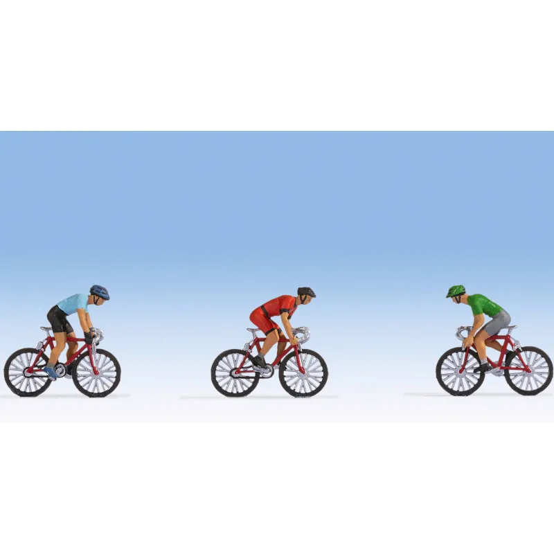 Cyclistes sur route. NOCH 15897