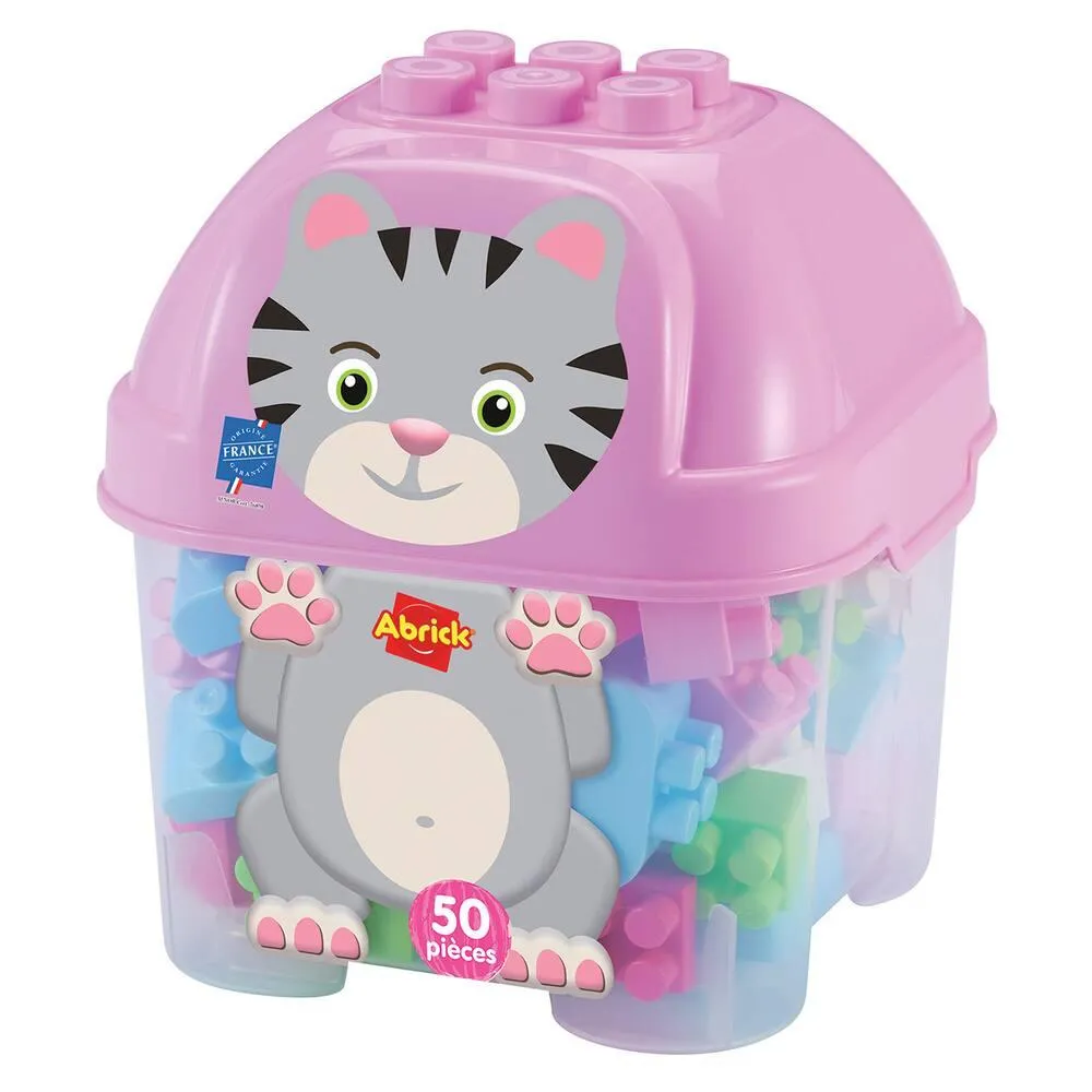 ABRICK - BARIL CHAT 50 PIECES