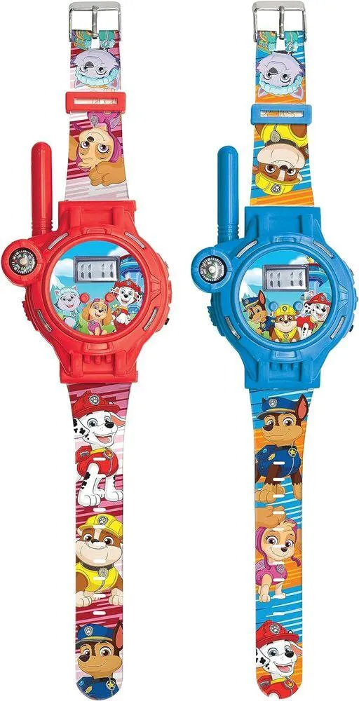 MONTRE DIGITALE PAT PATROUILLE AVEC FONCTION TALKIE-WALKIE PORTEE JUSQU'A 200 M