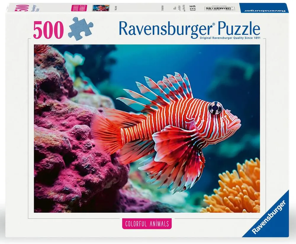 PUZZLE 500 PIECES  POISSON-LION