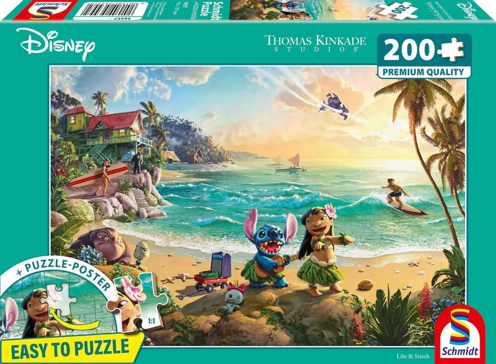 DISNEY LILO & STITCH - PUZZLE 200 PIECES