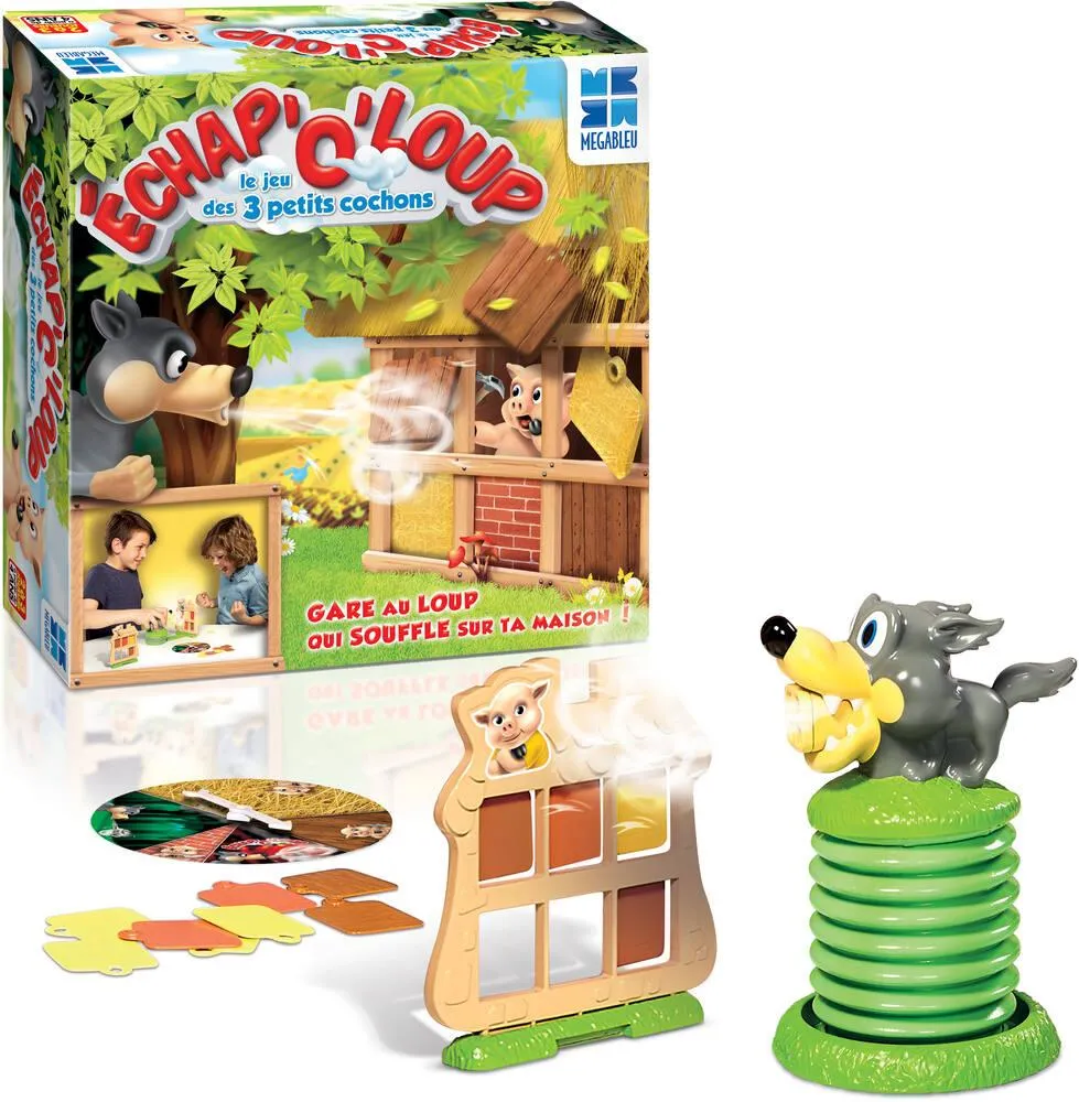 ECHAP O LOUP LE JEU DES 3 PETITS COCHONS