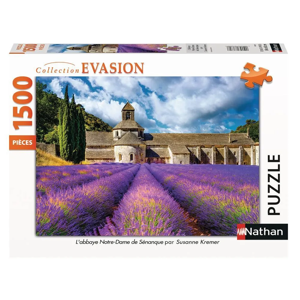 PUZZLE 1500 PIECES - L'ABBAYE NOTRE-DAME DE SÉNANQUE