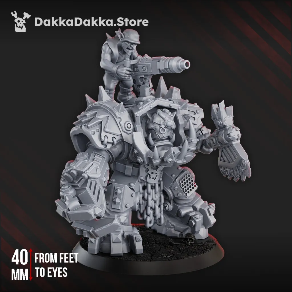 DakkaDakka Store - Orks - Wercking Gang - Da Great Arma Boss