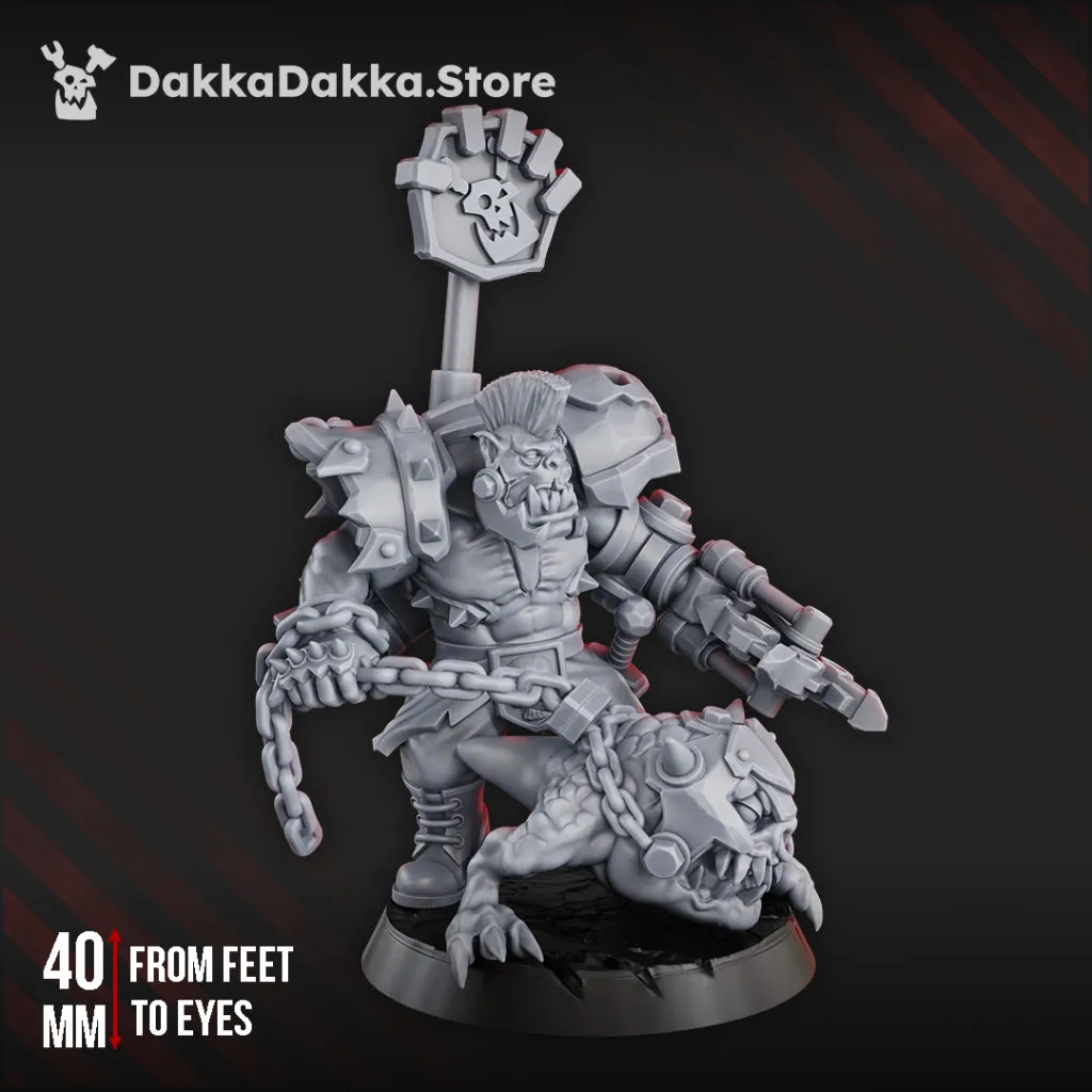 DakkaDakka Store - Orks - Wercking Gang -  Zargok Da Hogmasta