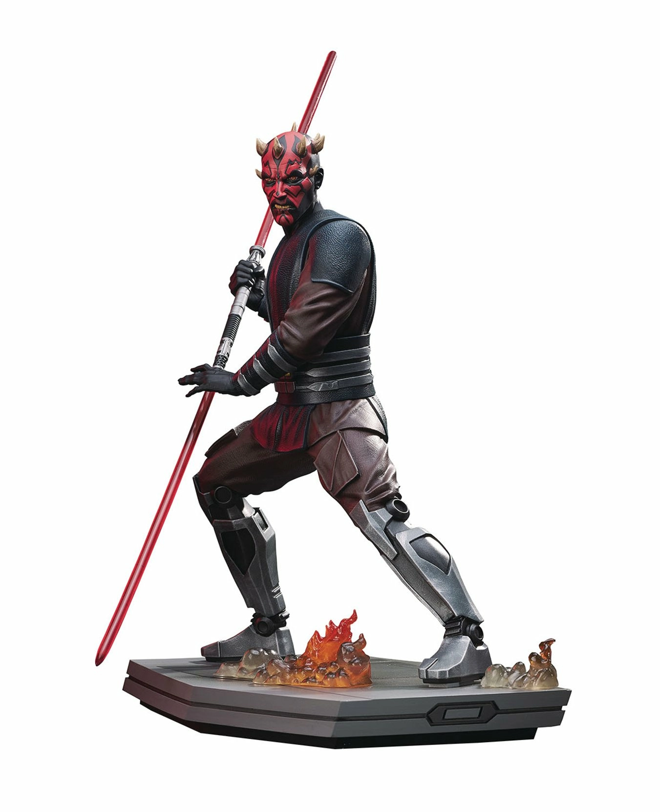 Darth maul resin statue statue star wars clone wars milestones 1/6 scale