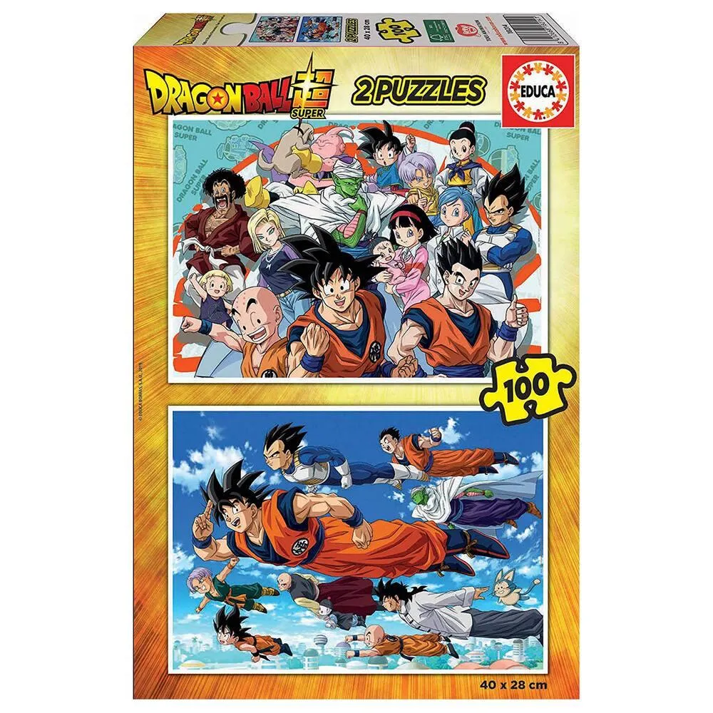 PUZZLE 2x100 DRAGON BALL