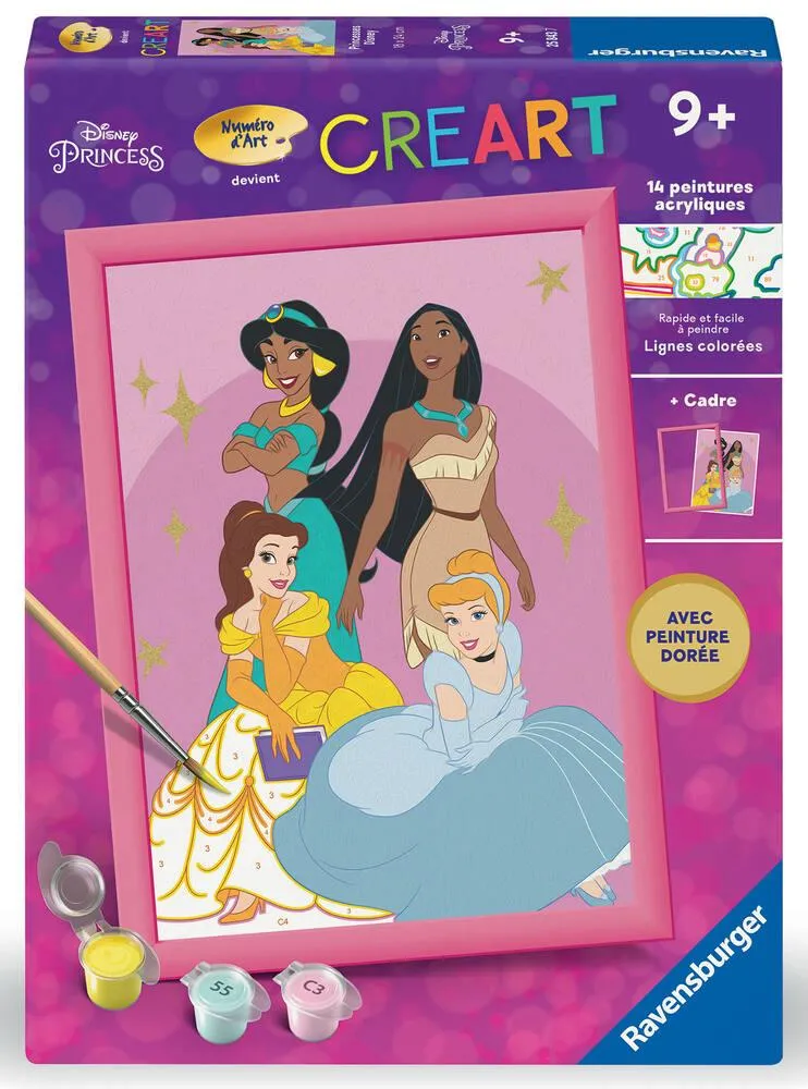 PRINCESSES DISNEY - CREART KIDS 18X24CM