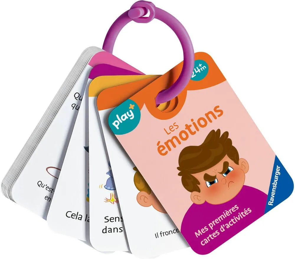 PLAY+ MES PREMIERES CARTES D'ACTIVITES: LES EMOTIONS