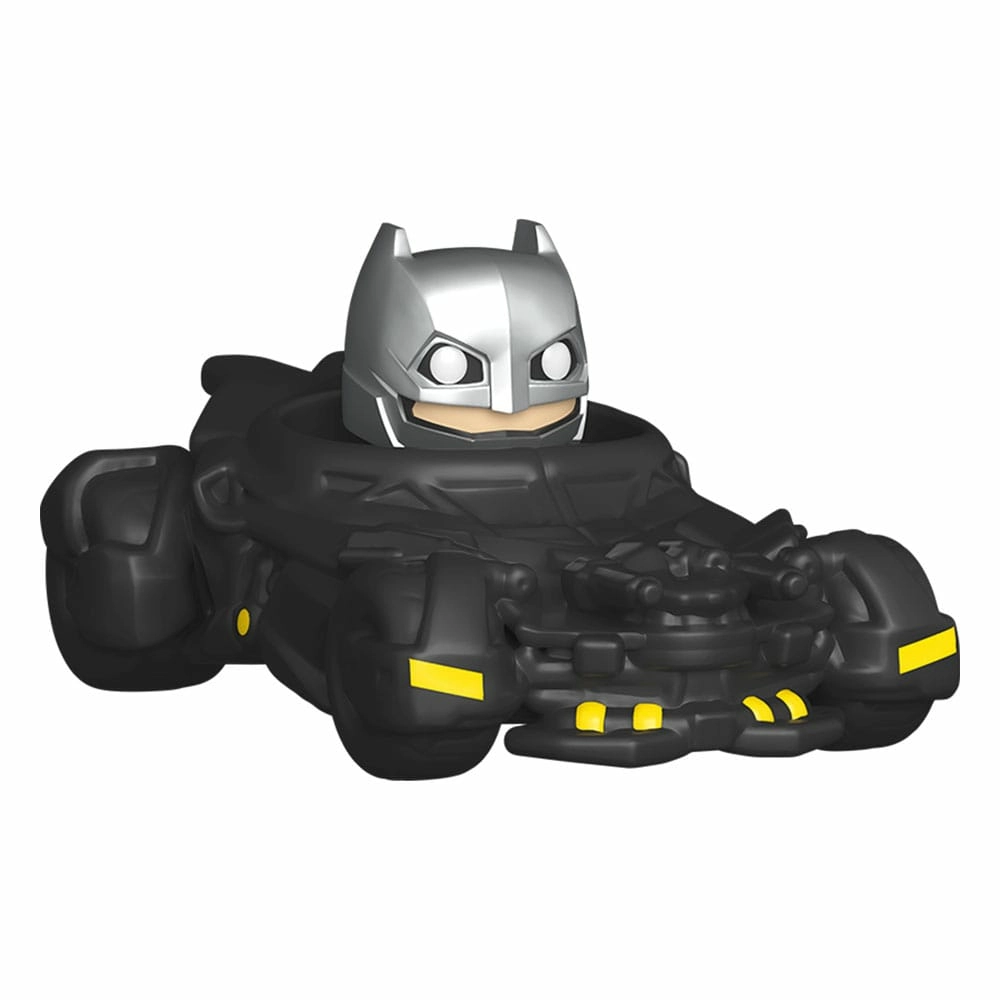 Dc comics bitty pop! rides vinyl figurine batman w/batmobile 2,5 cm
