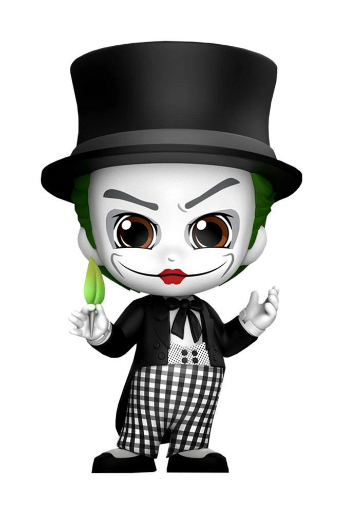 Dc comics - cosbaby joker 1989 mime - figurine 12cm