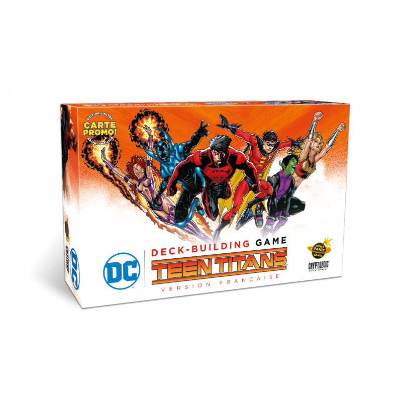 DC Comics Deck-building, Teen Titans - Jeu de base - Mon Ludicaire