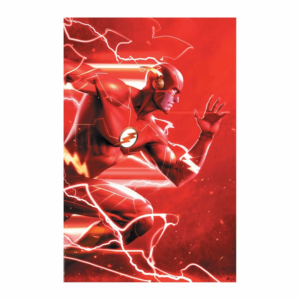 Dc comics impression art print the flash 758 41 x 61 cm - non encadrée
