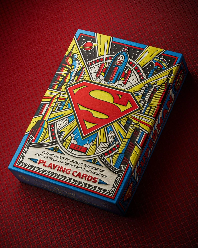 Dc comics jeu de cartes à jouer superman: the man of steel
