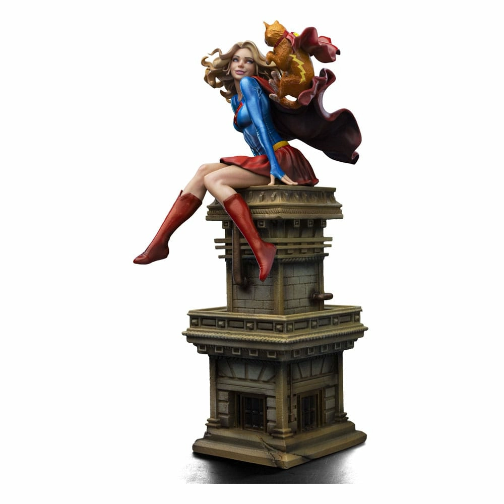 Dc comics statuette 1/10 art scale super girl series 8 25 cm