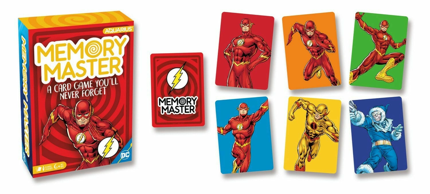 Dc comics: the flash memory master card game