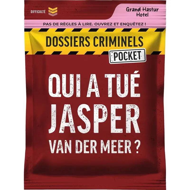 DC Pocket 3 - Qui a tué Jasper Van Der Meer ?