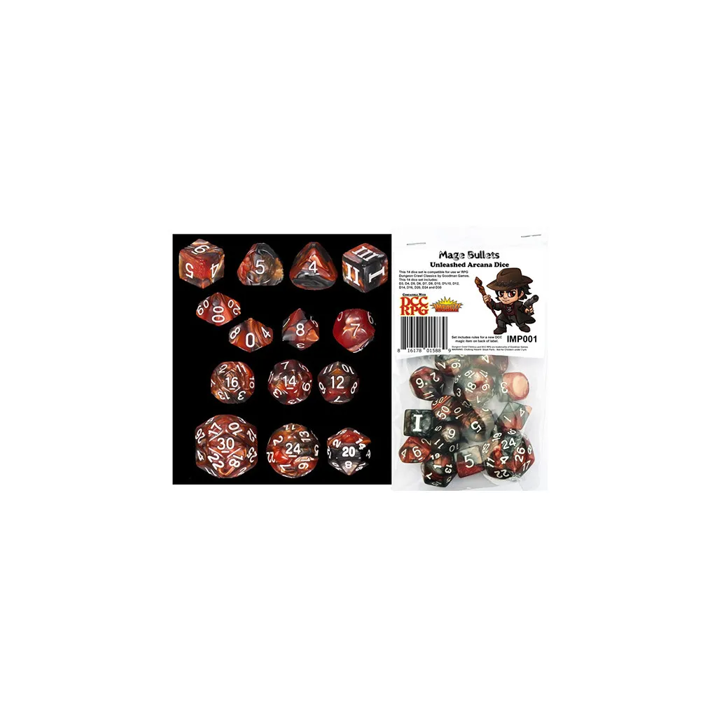 DCC - Mage Bullets Unleashed Arcana Dice Set