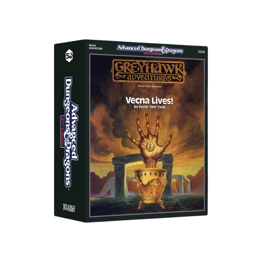 D&D Classic Module Dice Set - Vecna Lives! - Occasion
