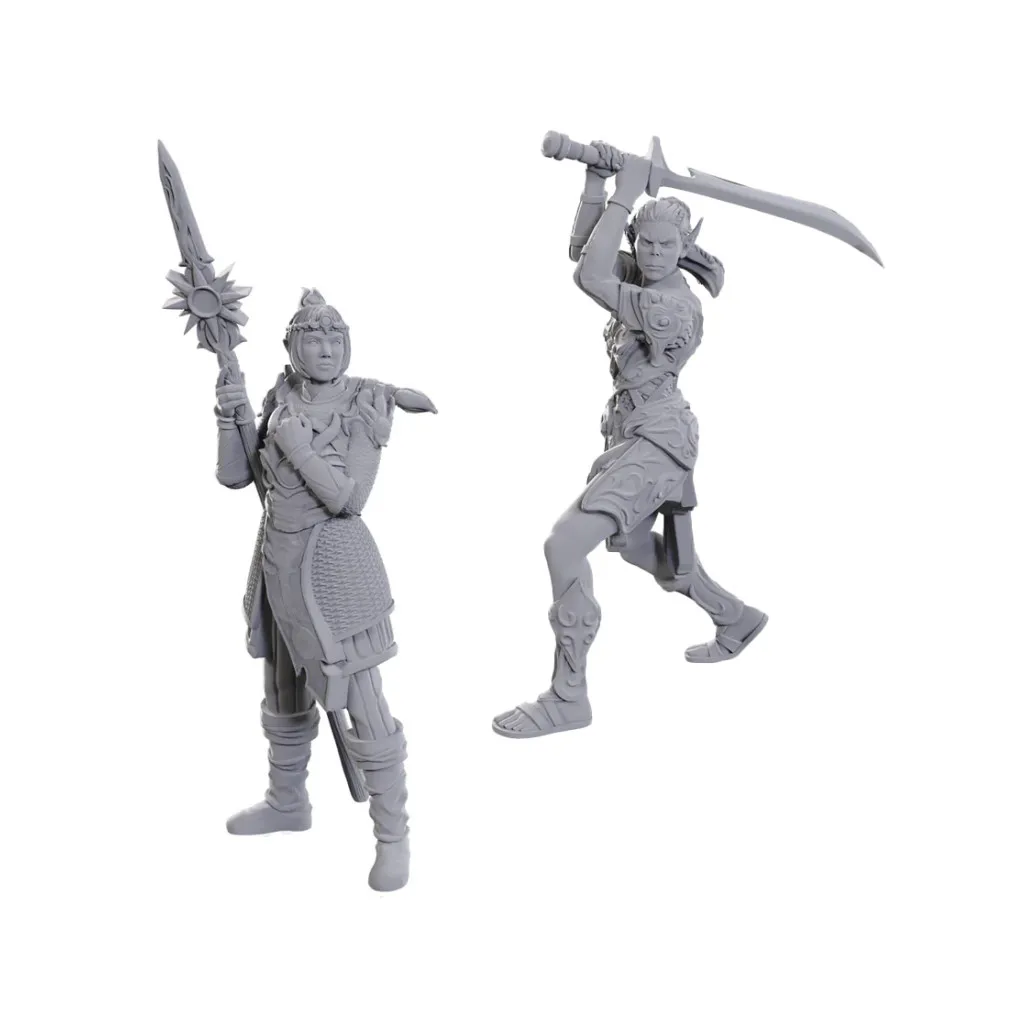 D&D Nolzur's Marvelous Miniatures: Special Edition Baldur's Gate 3 - Lae'zel & Shadowheart