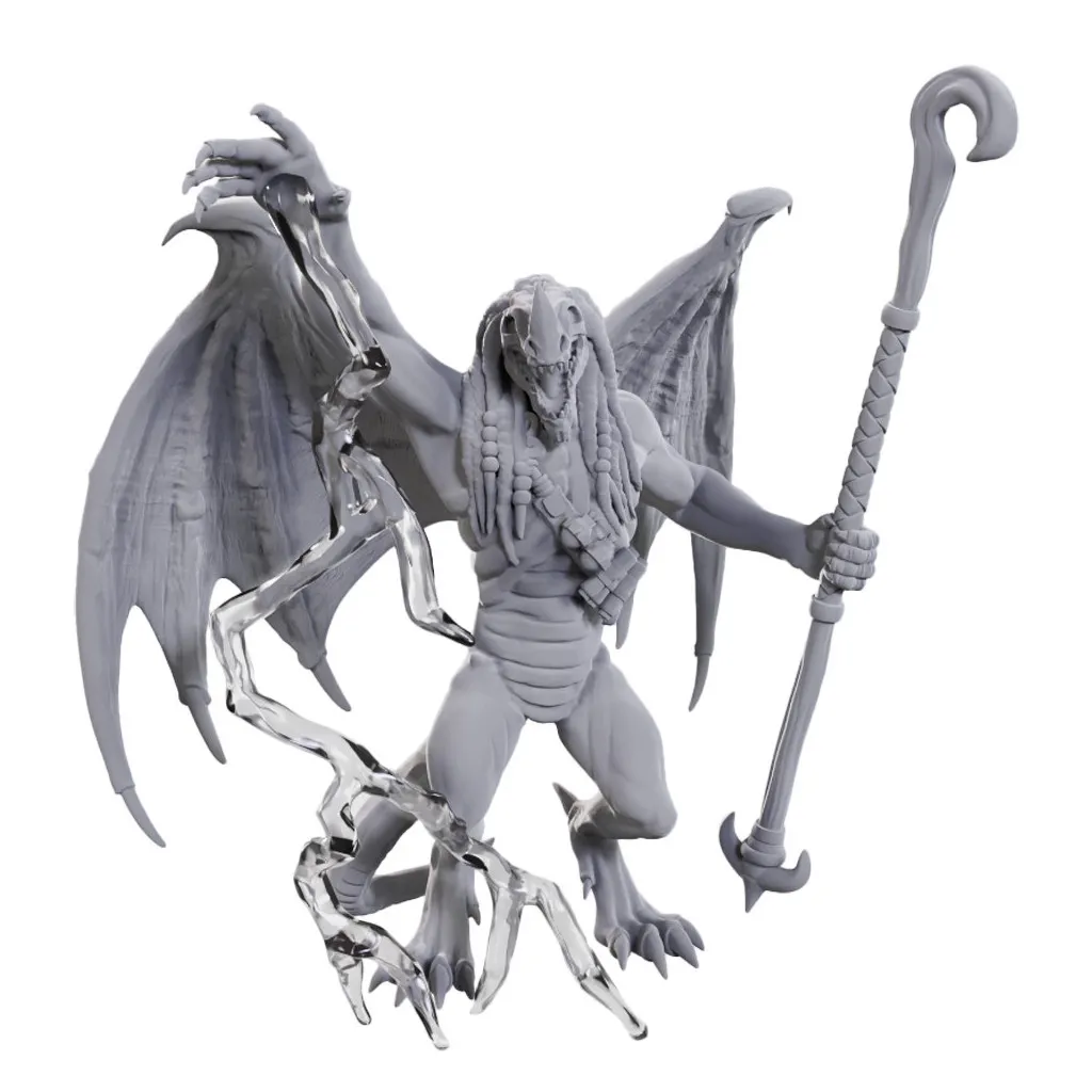 D&D Nolzur's Marvelous Unpainted Miniatures: Blue Abishai
