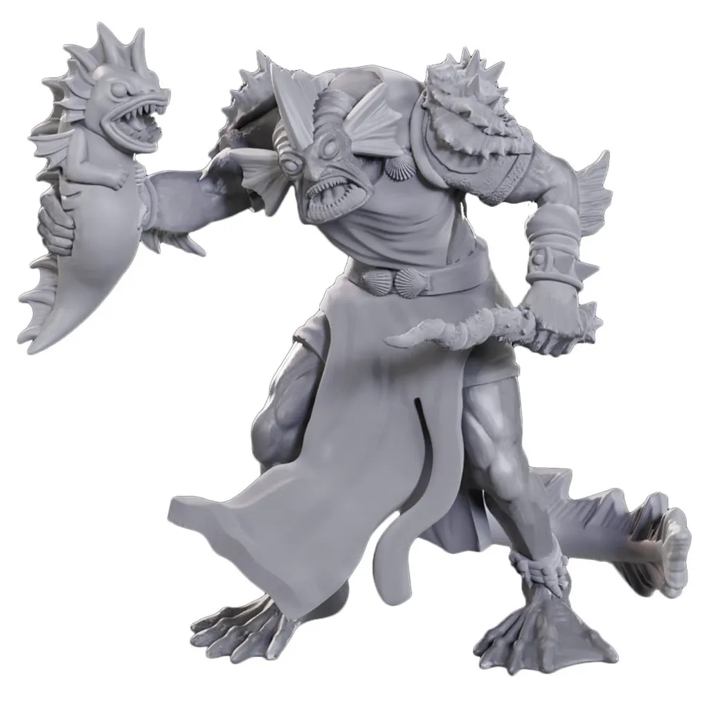 D&D Nolzur's Marvelous Unpainted Miniatures: Sahuagin Priestess