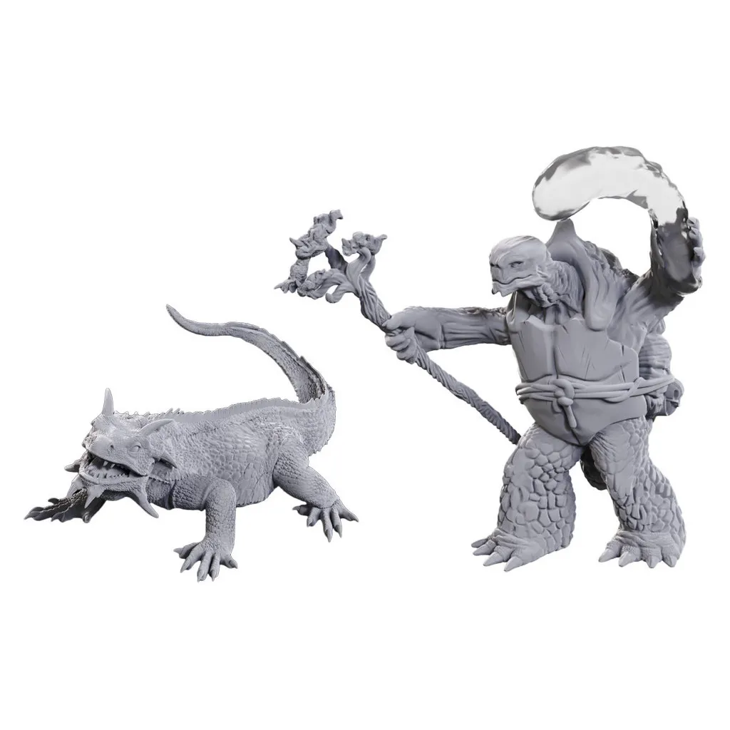 D&D Nolzur's Marvelous Unpainted Miniatures: Tortle Druid & Wild Shape