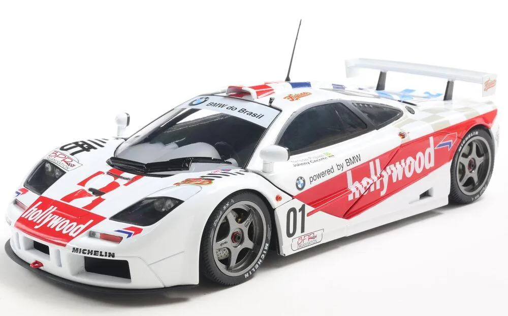 1/18 MCLAREN F1 GTR SHORT TAIL WHITE #01 N.PIQUET / J.CECOTTO 2 HORAS