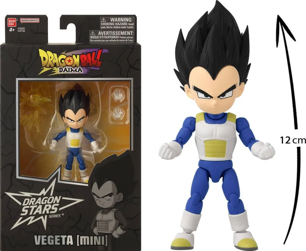 DRAGON BALL -  FIGURINE DRAGON STARS - VEGETA MINI