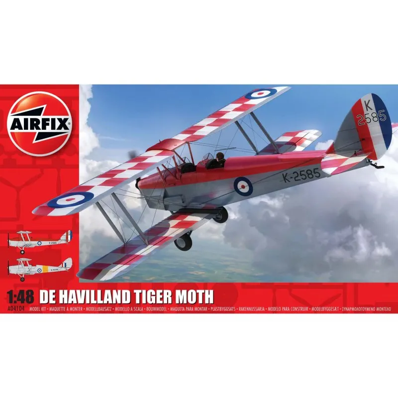 De Havilland D.H.82a Tiger Moth. AIRFIX A04104