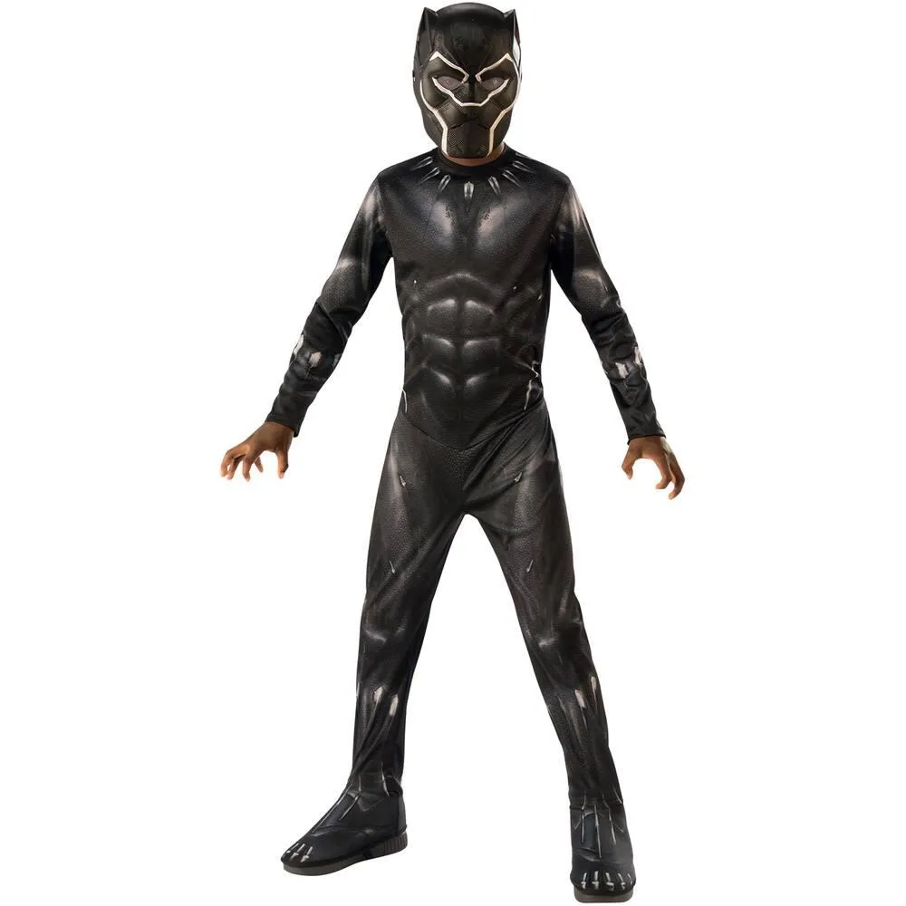 MARVEL - AVENGERS - DEGUISEMENT - BLACK PANTHER - CLASSIQUE S 5-6 ANS