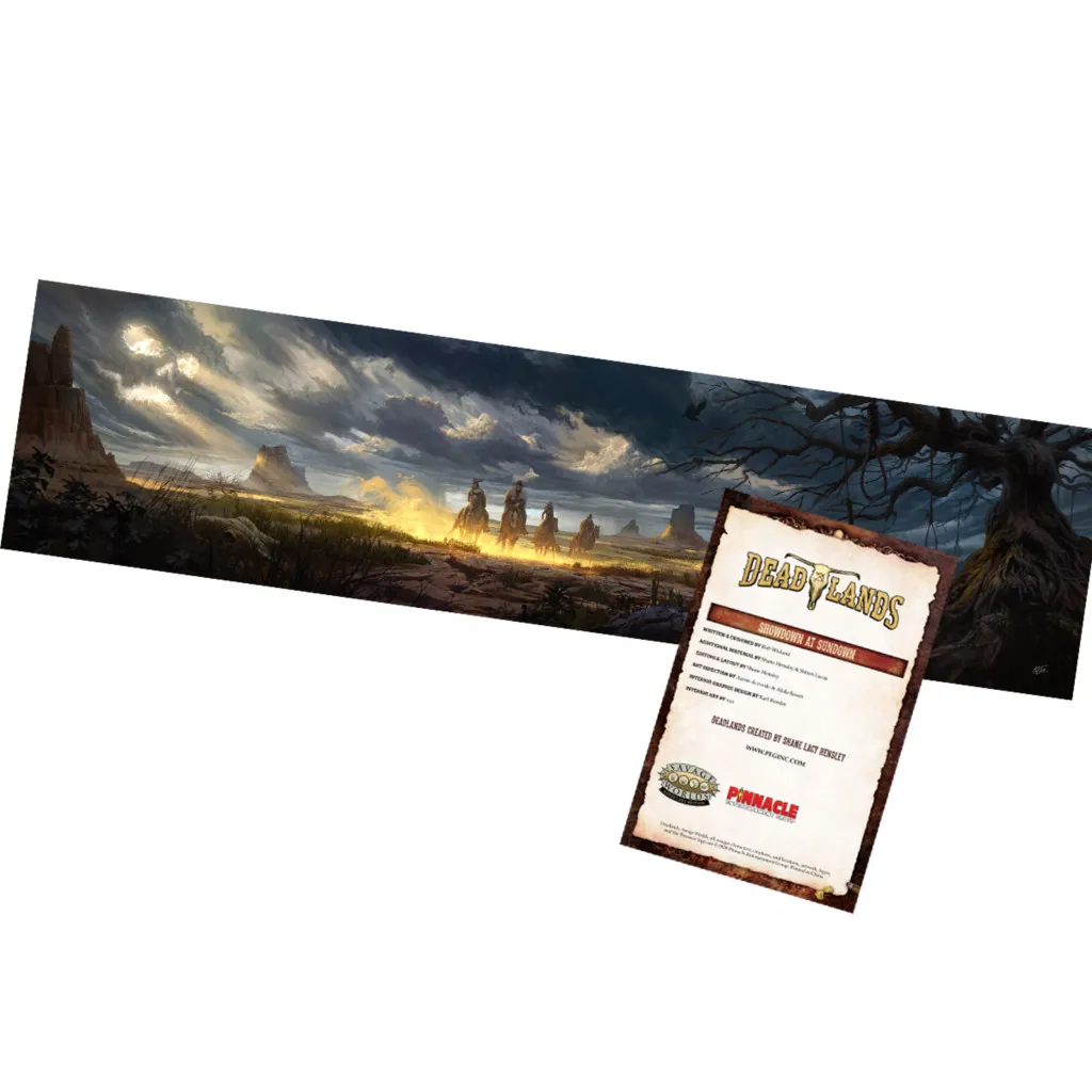 Deadlands The Weird West - GM Screen & Adventure