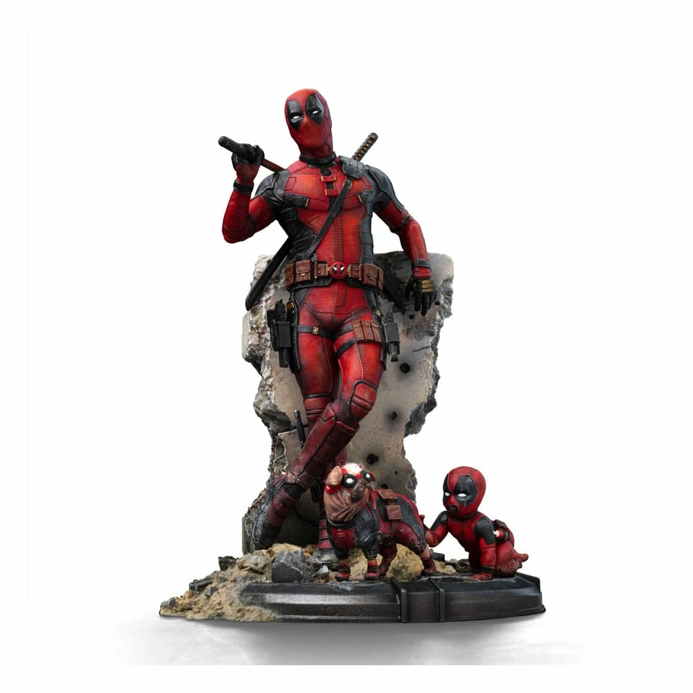 Deadpool 3 statuette 1/10 art scale deadpool 21 cm