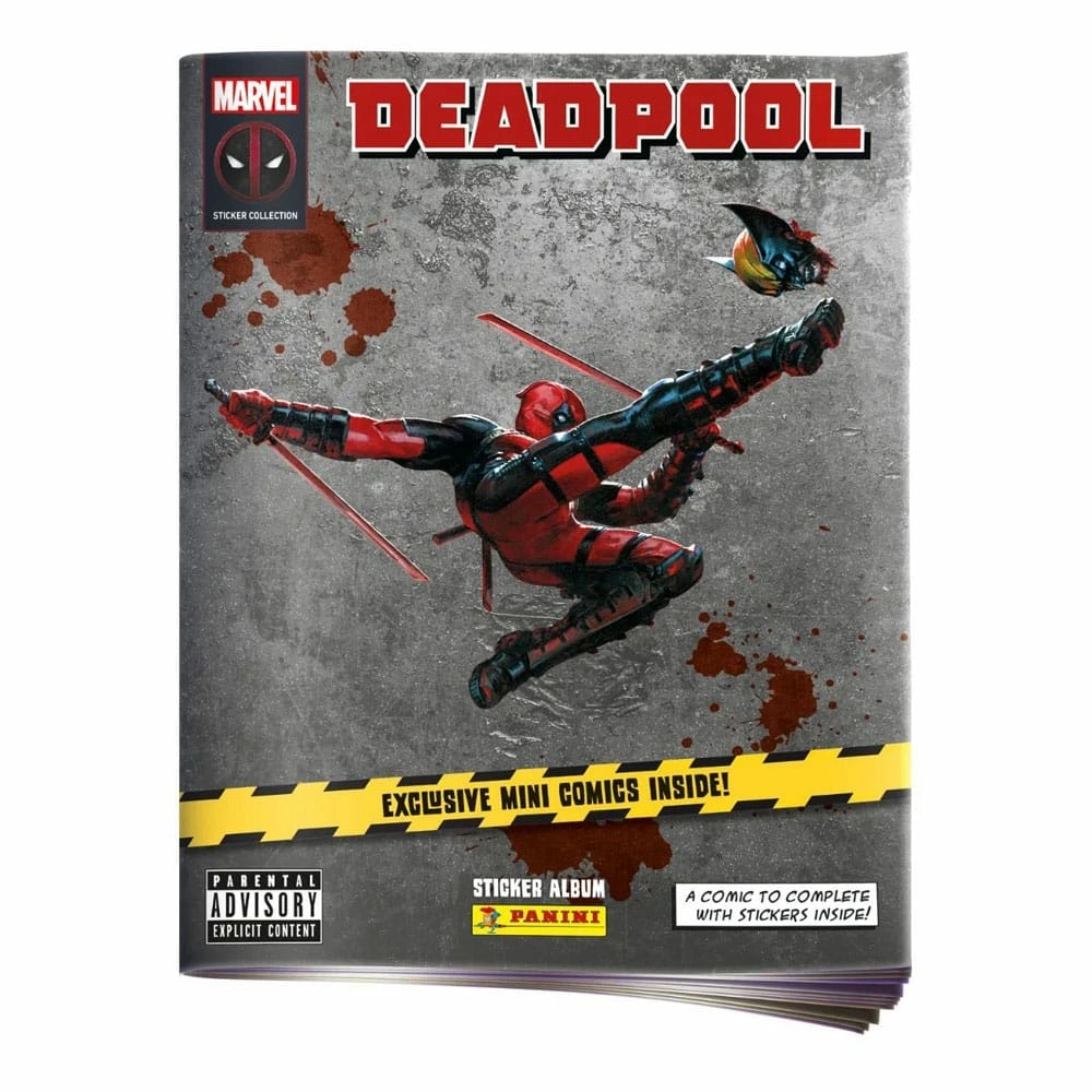Deadpool sticker & trading card collection album pour stickers allemand