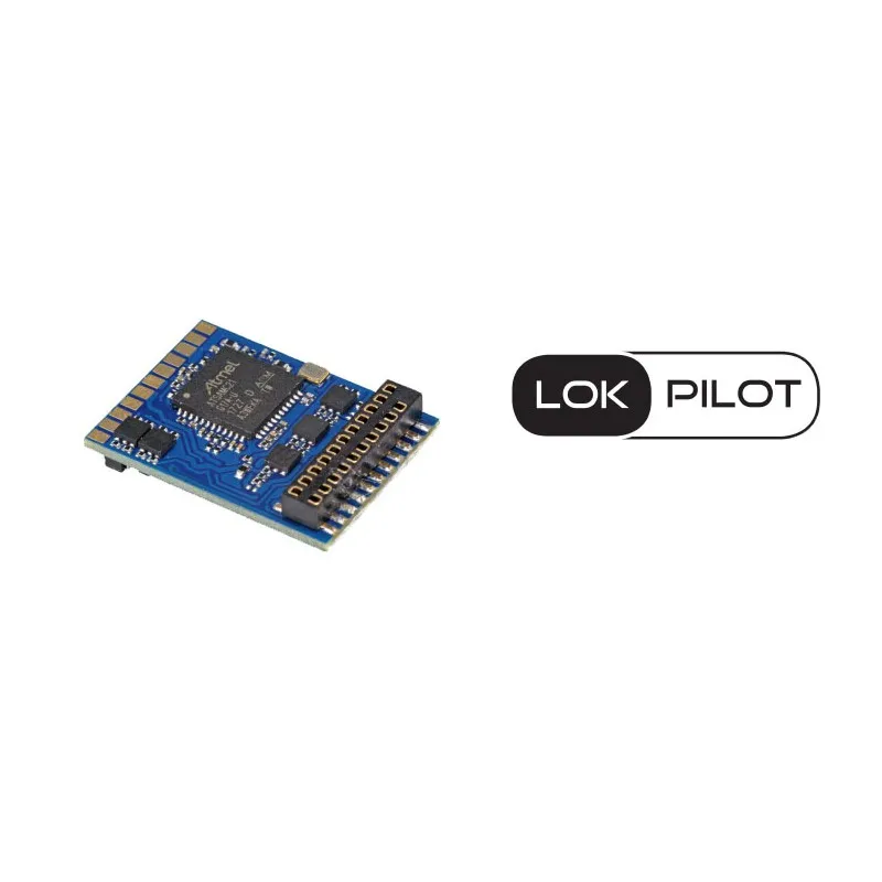 Décodeur LokPilot V5.0 avec 21 broches. Multiprotocole. ESU 59619