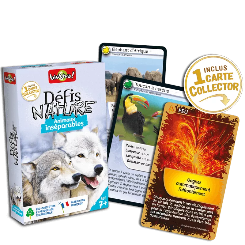 Défis Nature - Animaux Inséparables