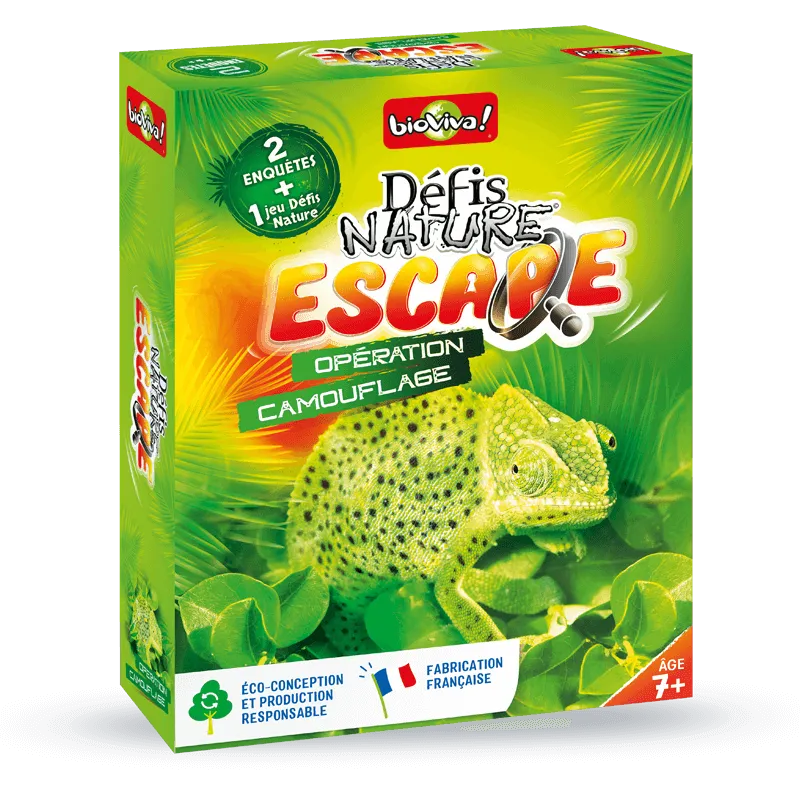Défis Nature Escape - Opération Camouflage - Mon Ludicaire