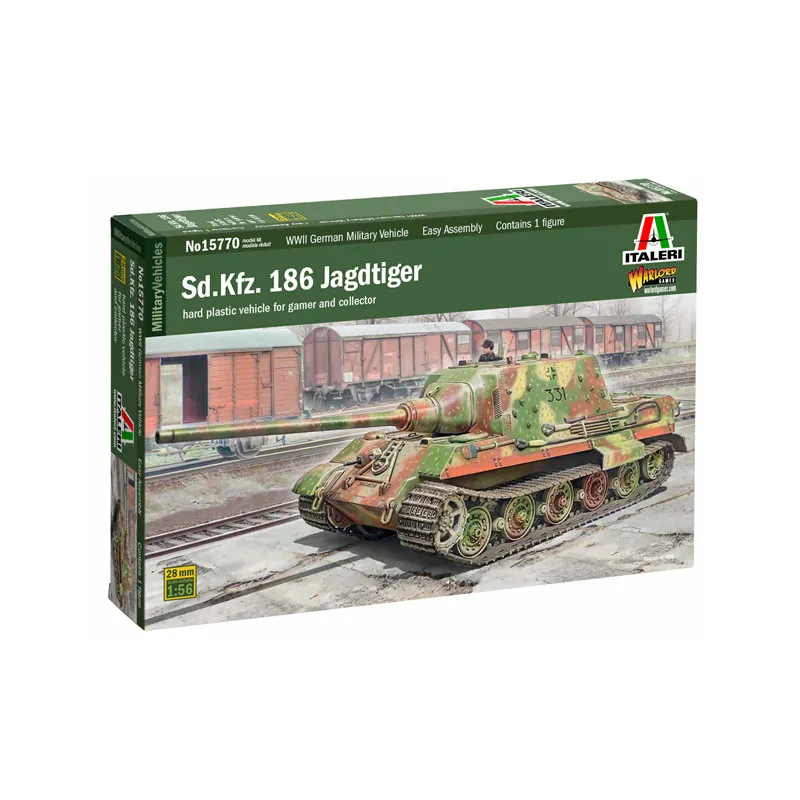 Sd. Kfz. 186 Jagdtiger. ITALERI 15770