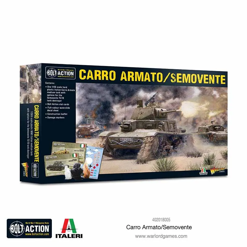 Chariot Armato / Semovente. Bolt Action. WARLORD GAMES 402018005