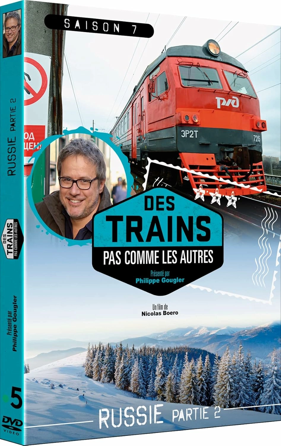 Des trains pas comme les autres - saison 7 : russie - partie 2 : de moscou au lac baïkal - DVD